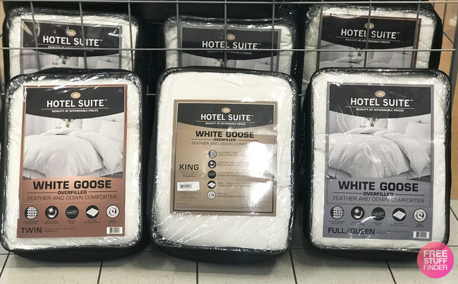 White Goose Down Comforter ONLY $39.99 + FREE Shipping (Reg $150) – Today ONLY!