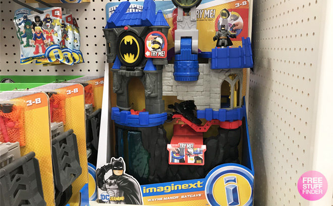Fisher-Price Imaginext Wayne Manor Batcave Just $34.73 + FREE Shipping (Reg $50)
