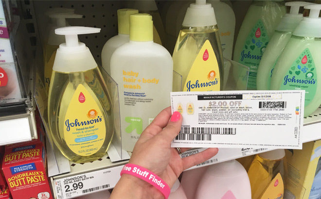 Johnson's Baby Products Starting at ONLY 7¢ Each at Target - Print Coupons Now!