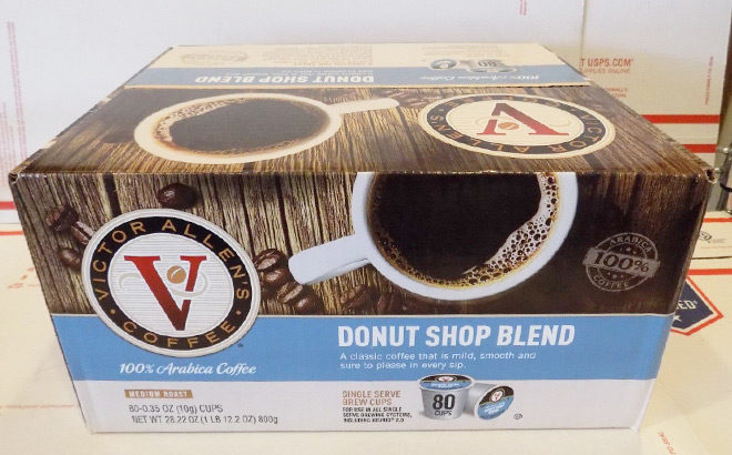 Victor Allen Single Serve K-Cups 80-Count Only $17.35 (Reg $25) - JUST 22¢ per K-Cup!