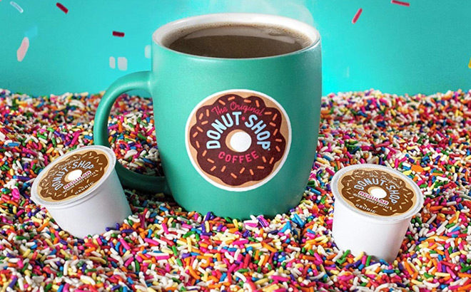 Donut Shop 18-Count K-Cups Only $5.99 + FREE Shipping - Just 33¢ per K-Cup!