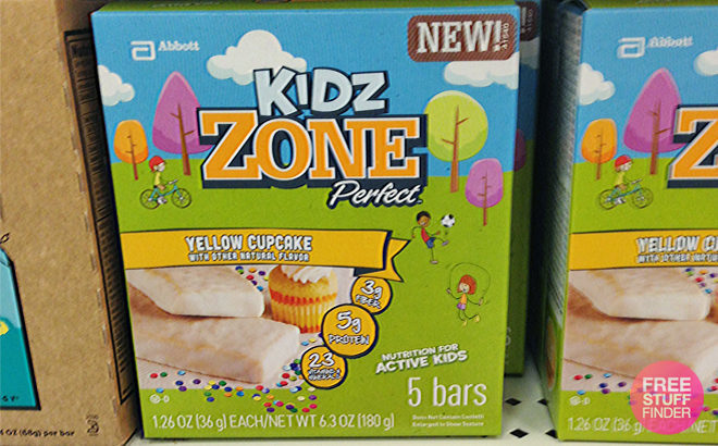 ZonePerfect Kids Bars 5-Count Pack $1.59 Each at Target (That's Only 32¢ Per Bar)