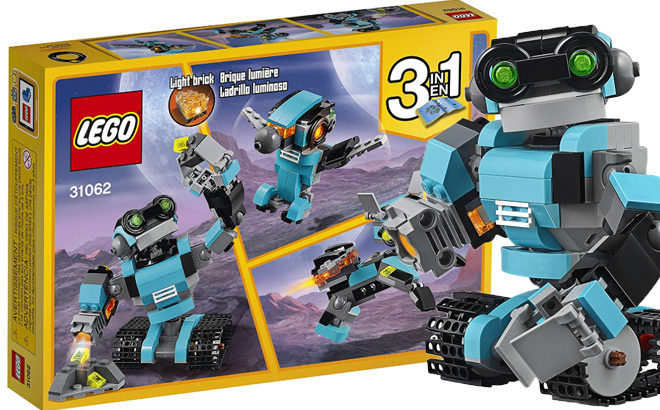 LEGO Creator Robo Explorer Only $11.99 (Reg $20) on Amazon + FREE Shipping