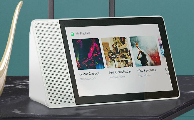 Lenovo 8-Inch Smart Display with Google Assistant ONLY $99 + FREE Shipping