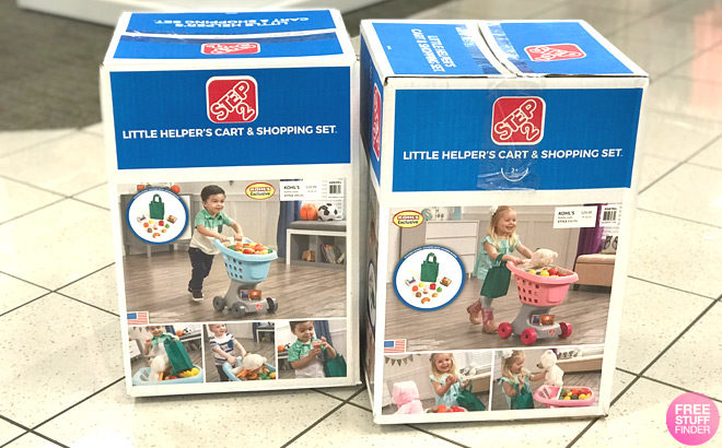 Step2 Kids Little Helper's Shopping Cart ONLY $12.99 at Kohl's (Regularly $30)
