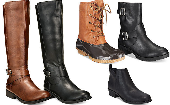 Women's Boots and Booties for JUST $27.99 (Regularly $69) at Macy's - Plenty of Options!