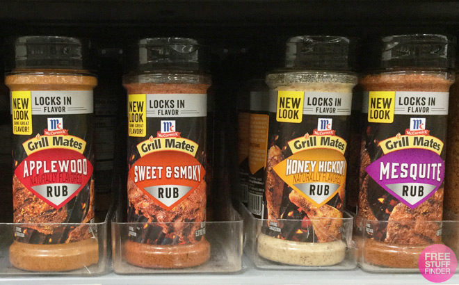 FREE McCormick Grill Mates Seasoning at Kroger Affiliate Stores (Load Now!)