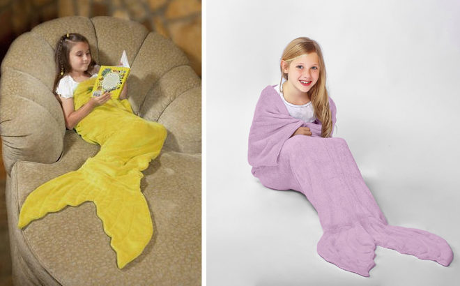 Mermaid Tail Fleece Blanket JUST $8.88 (Regularly $14.98) at Walmart.com