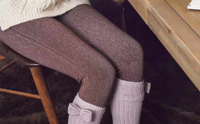 MUK LUKS Printed Leggings Only $12.99 + FREE Shipping (Reg $26) - Four Colors!