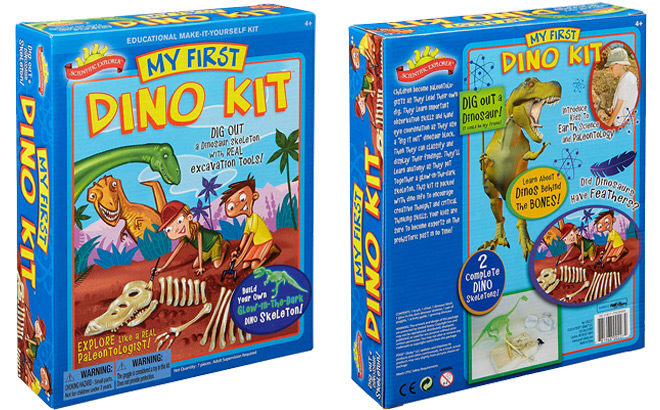 Amazon: Scientific Explorer My First Dino Kit ONLY $11.86 + FREE Shipping (Reg $24)
