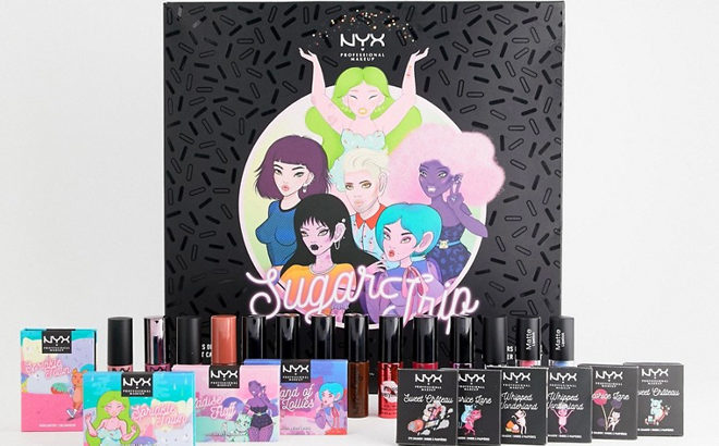 NYX Sugar Trip 24 Days Of Beauty Advent Calendar Just $33.50 (Reg $55) at ULTA