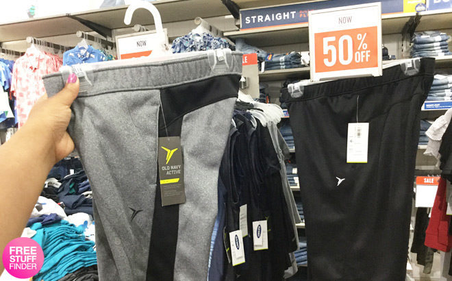 Old Navy: 50% Off Activewear for the Family (Starting at JUST $4) – Today Only!