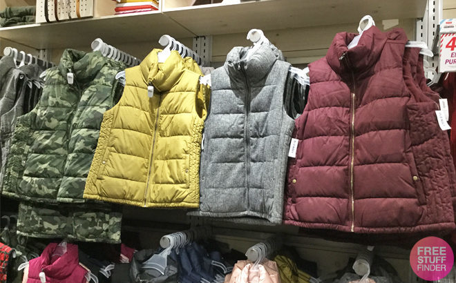 Old Navy Frost-Free Vests for the Family Starting at $12 (Reg $30) - Ends Today!