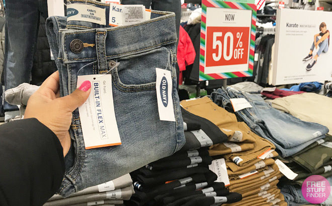 Old Navy: $4 - $5 Graphic Tees for the Family + 50% Off ALL Jeans & Shoes – Today Only!