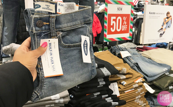 Old Navy: 50% Off Jeans for the Family (Starting at JUST $10) – TODAY ONLY!