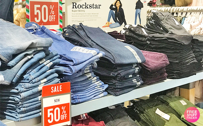 Old Navy: 50% Off All Jeans, Sweaters & Outerwear Sale