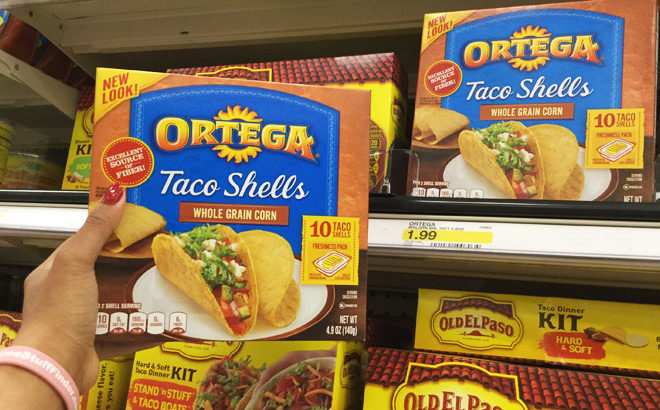 Ortega Taco Shells JUST 74¢ Each at Target (Regularly $2) - Print Coupon Now!