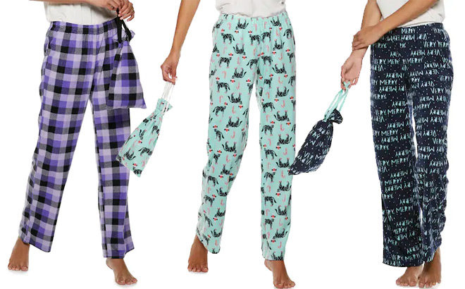 Juniors' Pajama Pants for JUST $4.49 at Kohl's - Reg $20 (Both In-Store & Online)