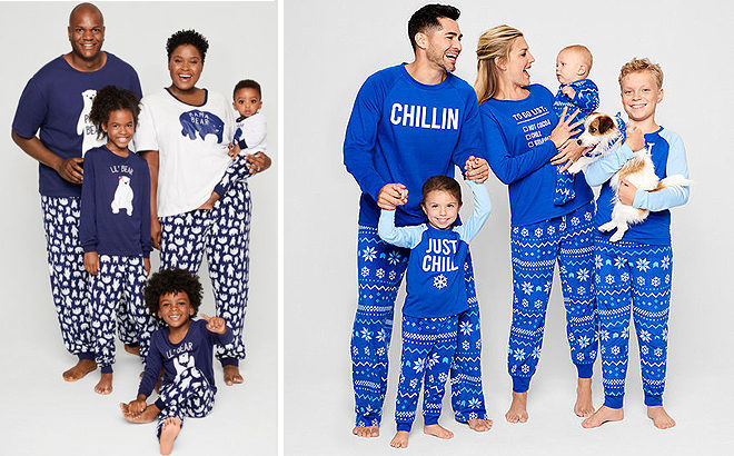 Matching Holiday Pajamas for the Family, Starting at JUST $5.99 (Reg $22) at JCPenney