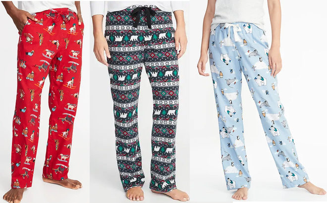 Christmas Pajama Pants Starting at JUST $6 (Regularly $30) at Old Navy - Lots of Styles!