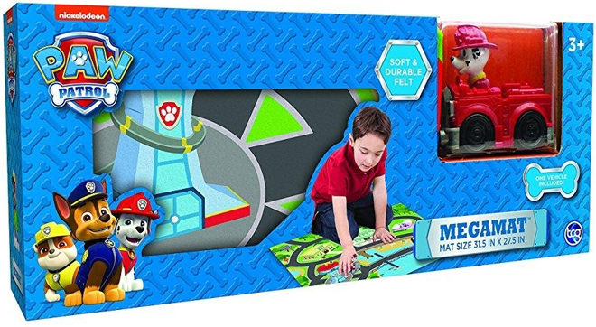 Paw Patrol 6-Piece Floor Mat With Vehicle JUST $6.50 (Regularly $16.71) at Hollar