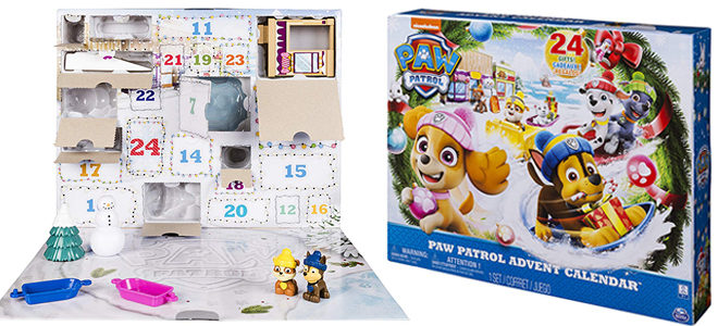 Paw Patrol Advent Calendar JUST $15.39 (Reg $25) + FREE Shipping - Today Only!