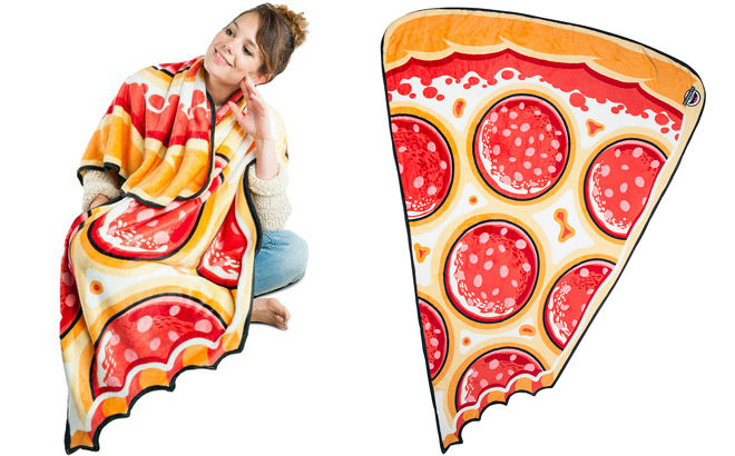 BigMouth Throw Blankets ONLY $14.99 at Zulily (Reg $25) - Pizza, Popcorn & S'mores!