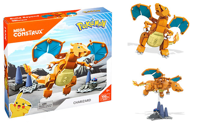Amazon: Mega Construx Pokemon Charizard ONLY $9.99 (Regularly $20) + FREE Shipping