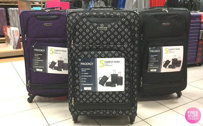 Prodigy 5-Piece Luggage Set ONLY $25.99 Shipped After Kohl's Cash (Reg $250)