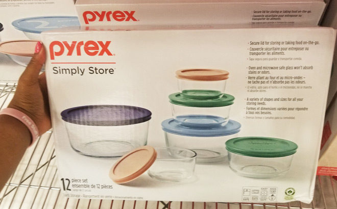 Pyrex 12-Piece Storage Set & 8-Piece Mixing Bowl Set Just $13.99 at Macy's (Reg $43)