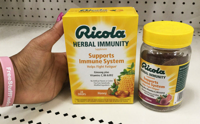 Ricola Herbal Immunity Gummies & Drops JUST 93¢ at Target (Regularly $7)