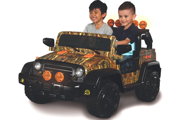 Dynacraft Camo 4x4 Ride-On Toy ONLY $99 at Walmart (Regularly $299) - SO COOL!