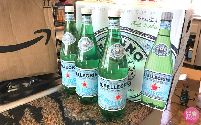 S.Pellegrino Sparkling Water 12-Pack for ONLY $11.45 + FREE Shipping (95¢ per Bottle)