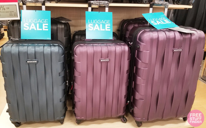 Samsonite Spinner Luggage ONLY $75.99 + $15 Kohl's Cash + FREE Shipping (Reg $259.99)