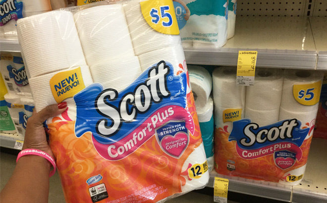 Scott Comfort Plus Toilet Paper Only $2.95 Each at Walgreens (Just 25¢ per Roll!)