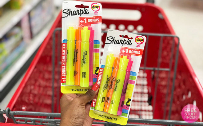 Sharpie Highlighters 4-Packs Just $1.25 at Target (In-Store & Online) - SO Easy!