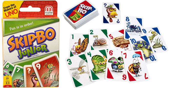 Amazon: Mattel Skip-Bo Junior Card Game ONLY $3.76 + FREE Shipping (Regularly $8)