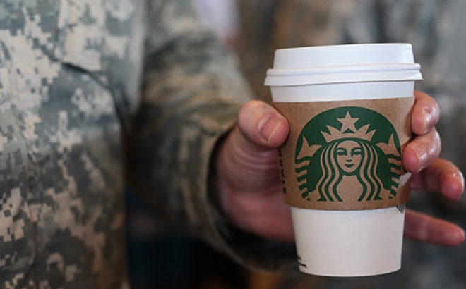 FREE Starbucks Beverage for Military on Veterans Day (November 11th ONLY)