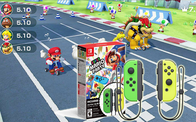 Super Mario Party Nintendo Switch Bundle Only $99.99 at Amazon (Pre-Order NOW!)