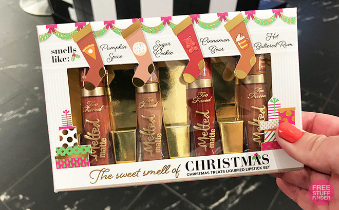 GIVEAWAY! Win a FREE Too Faced Christmas Lip Kit (72-Hour Giveaway)