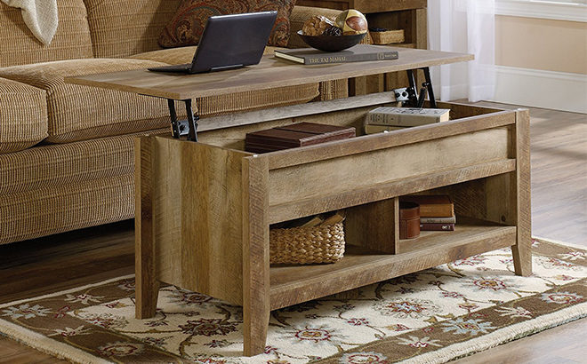 Amazon: Sauder Coffee Table ONLY $99.99 (Regularly $190) + FREE Shipping
