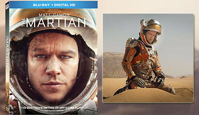 The Martian Blu-Ray & Digital HD Movie for ONLY $3.99 at Amazon (Regularly $18)