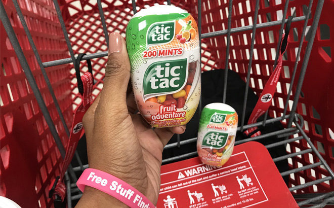 Tic Tac 200-Count Bottles Just $1.80 at Target (Regularly $3) - Just Use Your Phone!