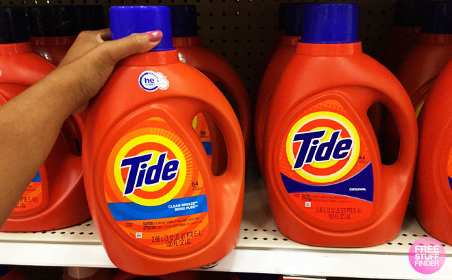 Amazon: Tide Liquid Laundry Detergent for Just $8.97 + FREE Shipping (14¢ per Load!)