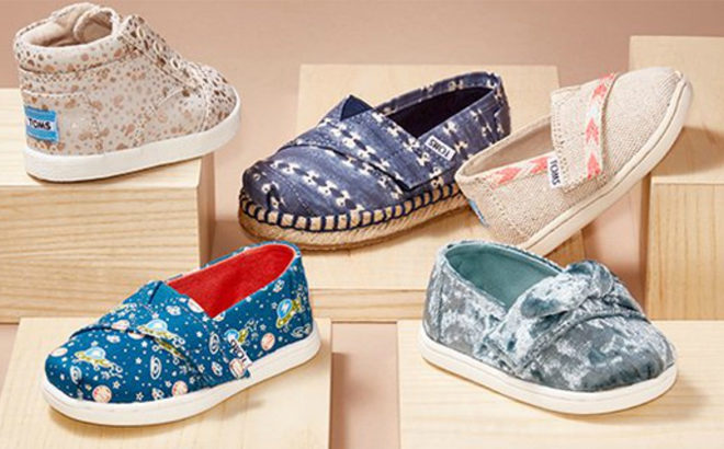 TOMS Kids Shoes up to 70% Off Starting at JUST $12.99 (Reg $42) at Rue La La