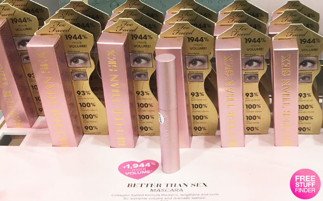Buy 2 Get 1 FREE Mascaras (Too Faced, MAC) + FREE Gift & FREE Shipping - Today Only!
