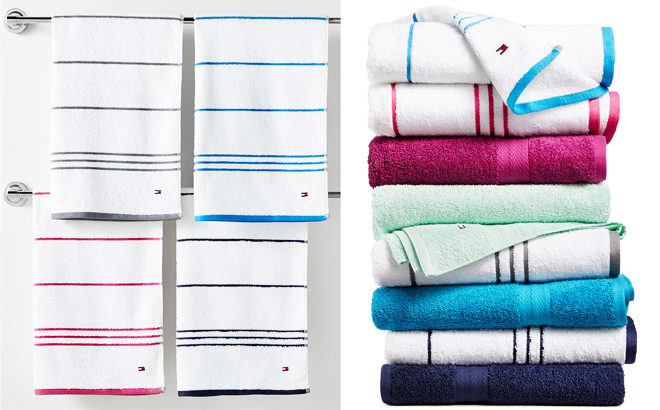 Tommy Hilfiger All American Bath Towel for JUST $5.99 at Macy's (Regularly $16)