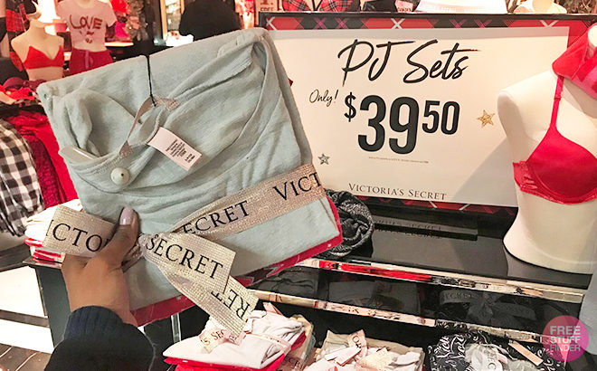 Victoria’s Secret: PJ Sets ONLY $39.50 (Regularly $60) + FREE Slippers