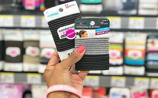 Scunci Hair Elastics (18 ct) ONLY 99¢ (Regularly $2.99) at Walgreens