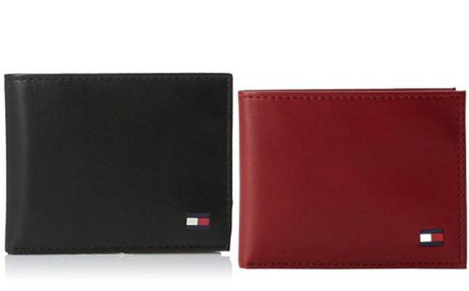 Tommy Hilfiger Men's Leather Billfold Wallet (2-Pack) ONLY $18.50 (Reg $47) at Amazon
